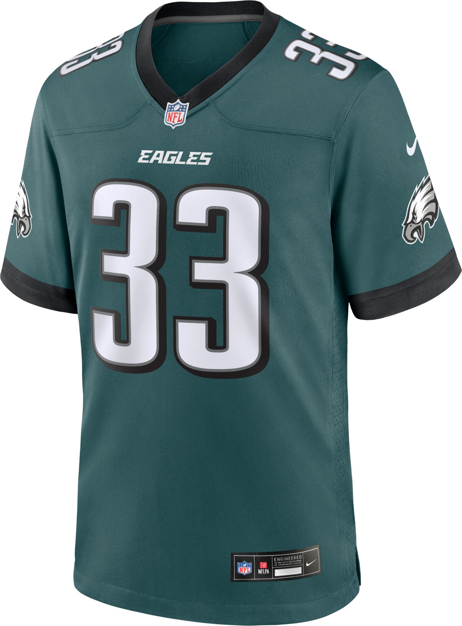 Nike Men's Philadelphia Eagles Cooper DeJean #33 Sport Teal Game Jersey product image