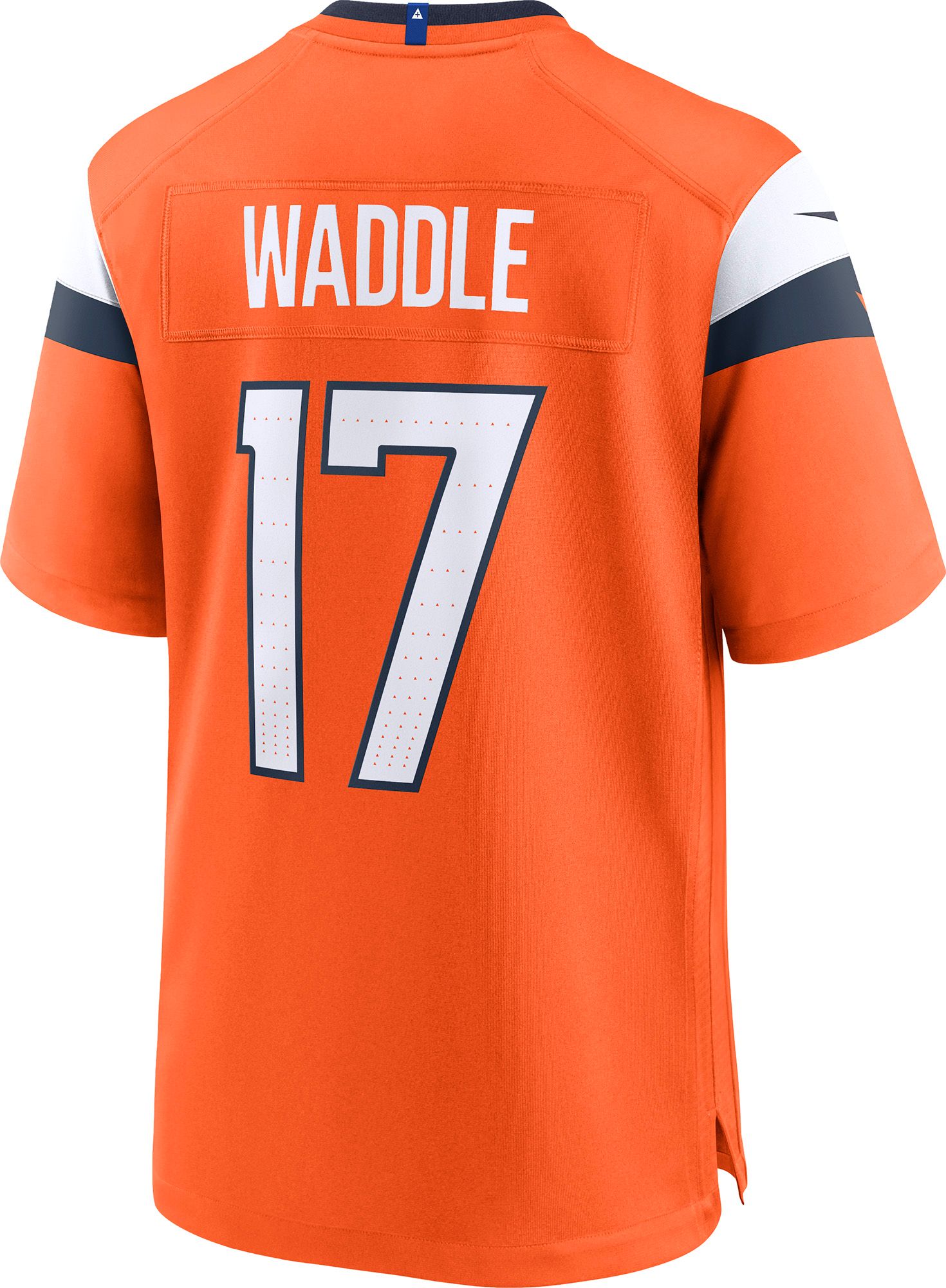 Nike Men's Denver Broncos Jaylen Waddle #17 Orange Home Game Jersey product image