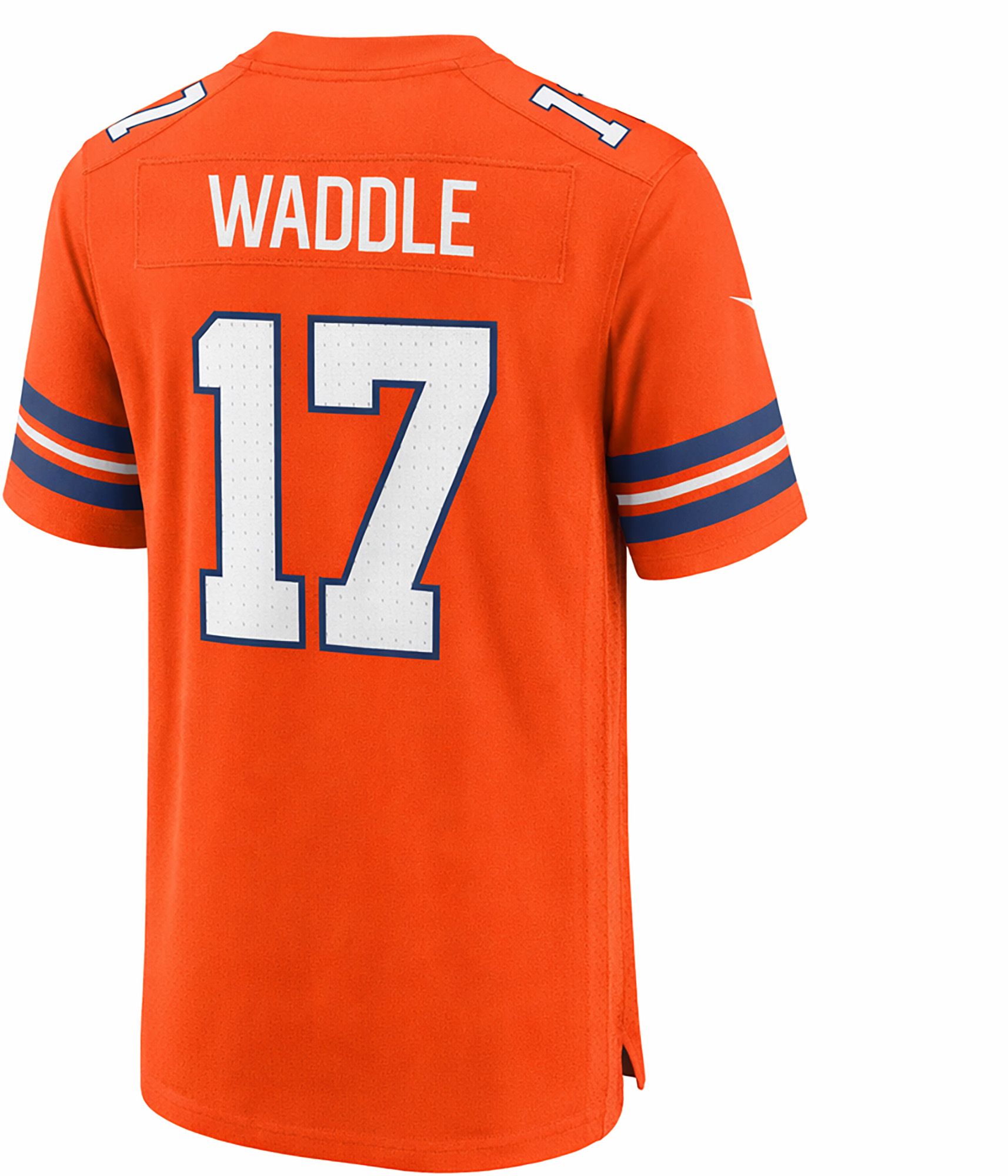 Nike Men's Denver Broncos Jaylen Waddle #17 Orange Alternate Game Jersey product image