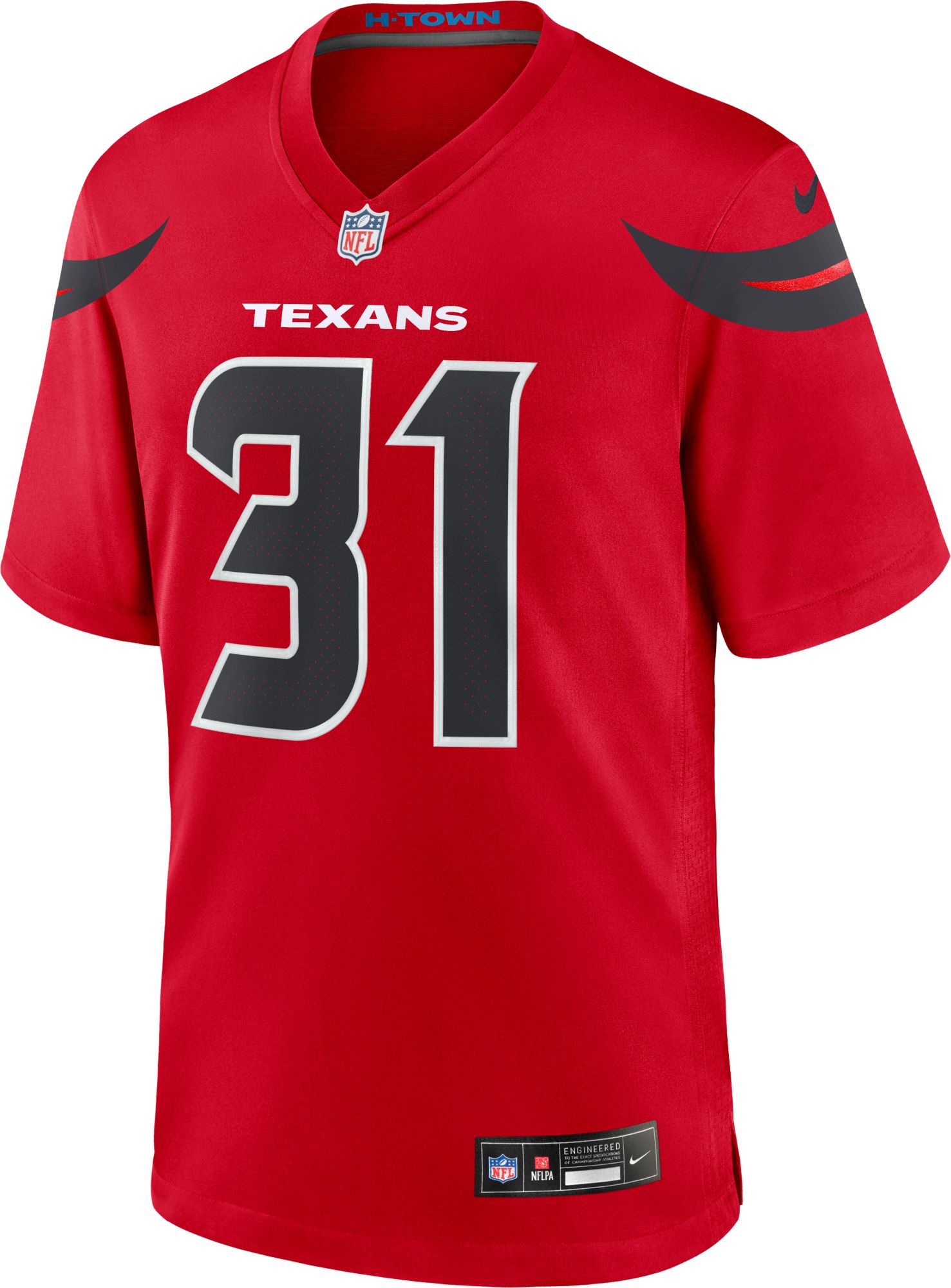 Nike Men's Houston Texans Dameon Pierce #31 Alternate Red Game Jersey product image