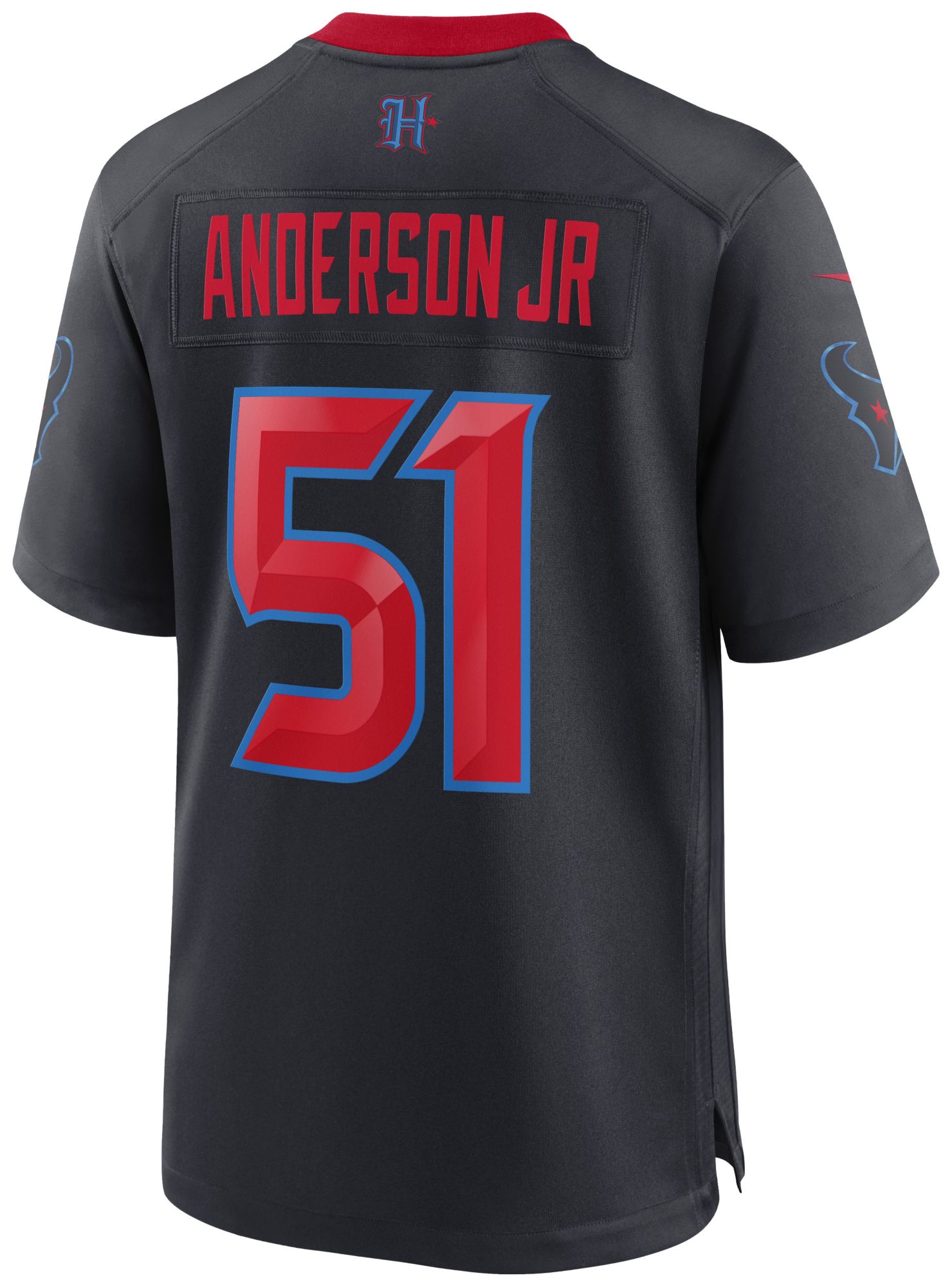 Nike Men's Houston Texans Will Anderson Jr. #51 Blue 2nd Alternate Game Jersey product image