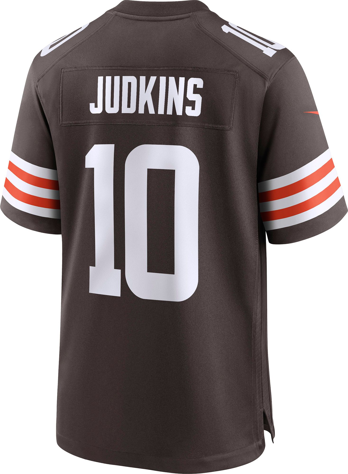 Nike Men's Cleveland Browns Quinshon Judkins #10 Brown Game Jersey product image