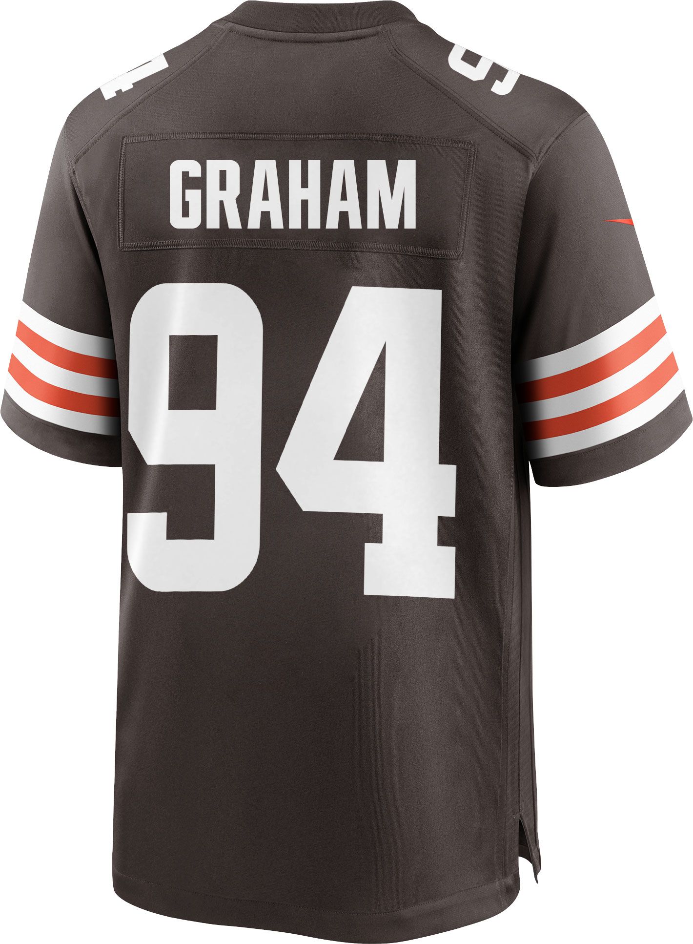 Nike Men's Cleveland Browns Mason Graham #94 Brown Game Jersey product image