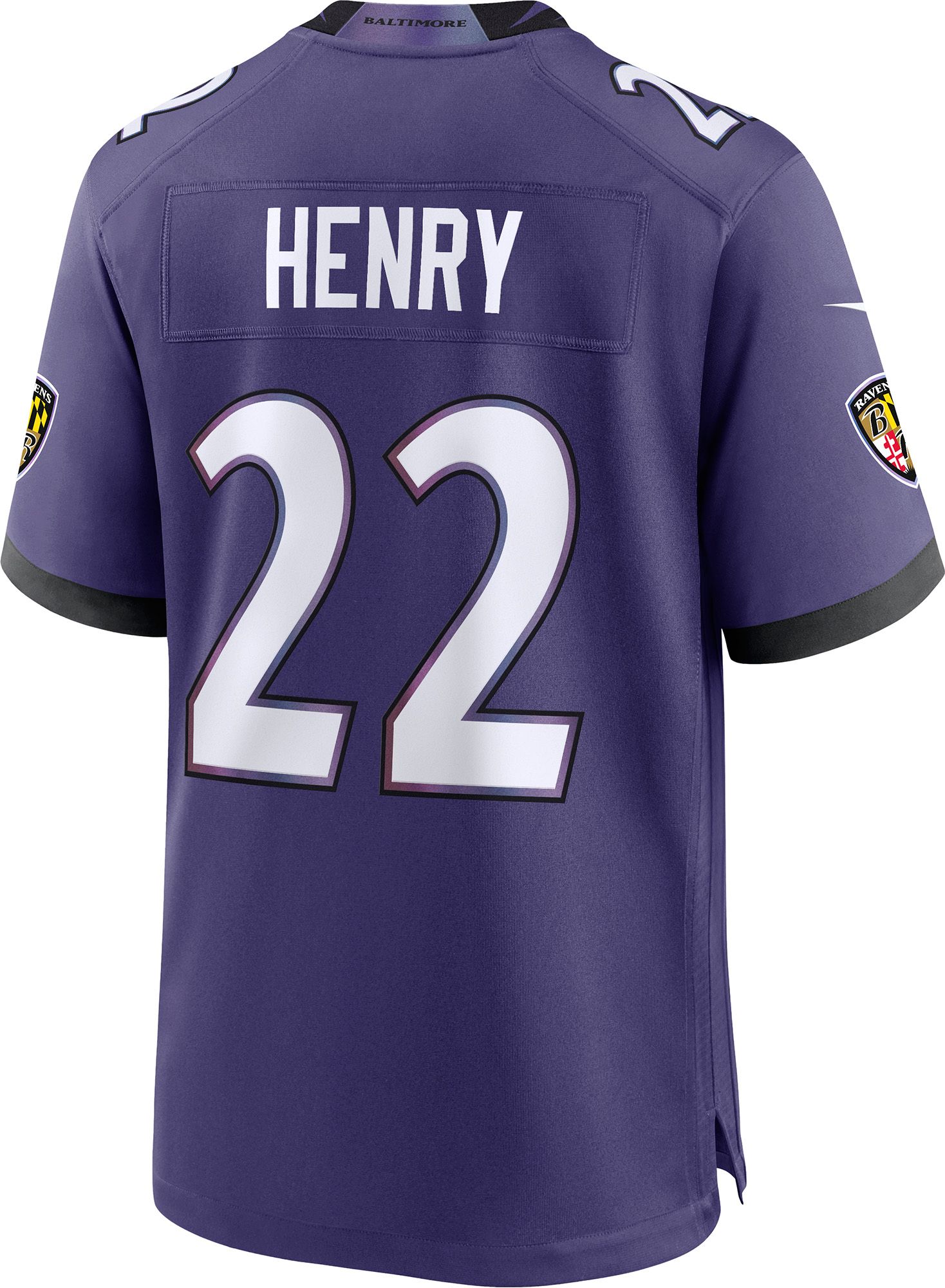 Nike Men's Baltimore Ravens Derrick Henry #22 Purple Home Game Jersey product image