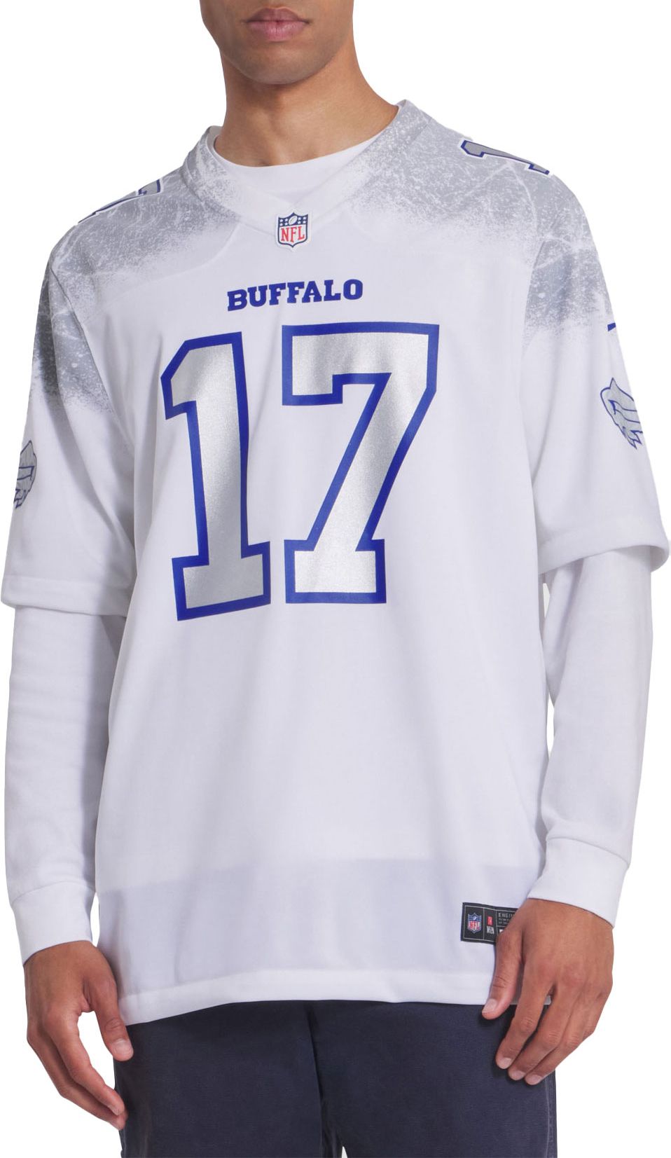 Nike Men's Buffalo Bills Josh Allen #17 NFL Rivalries Game Jersey product image