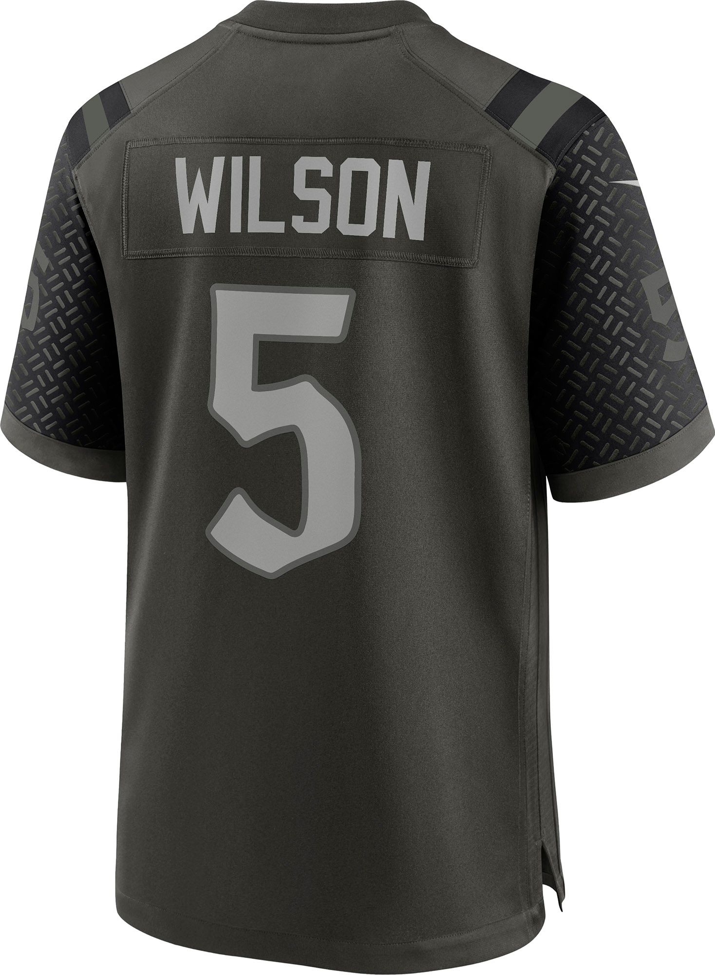 Nike Men's New York Jets Garrett Wilson #5 NFL Rivalries Game Jersey product image