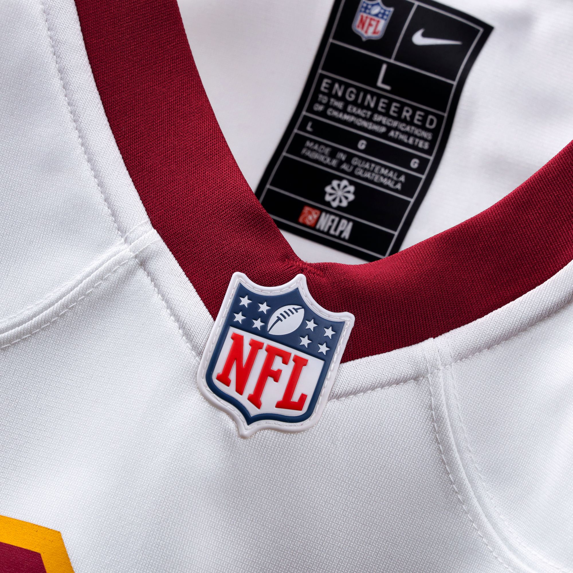 Nike Men's Washington Commanders Terry McLaurin #17 2nd Alternate White Game Jersey product image