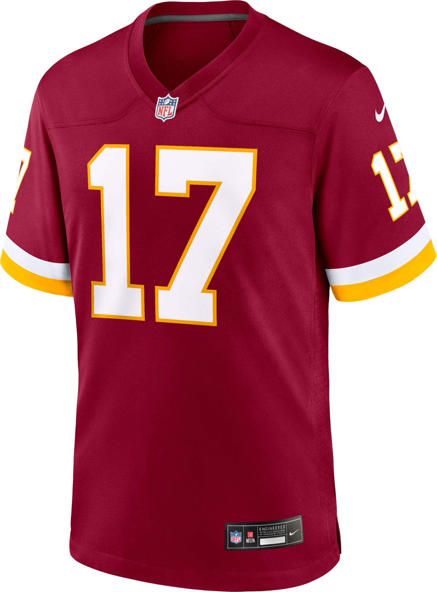 Nike Men's Washington Commanders Team Red Terry McLaurin #17 Home Game Jersey product image