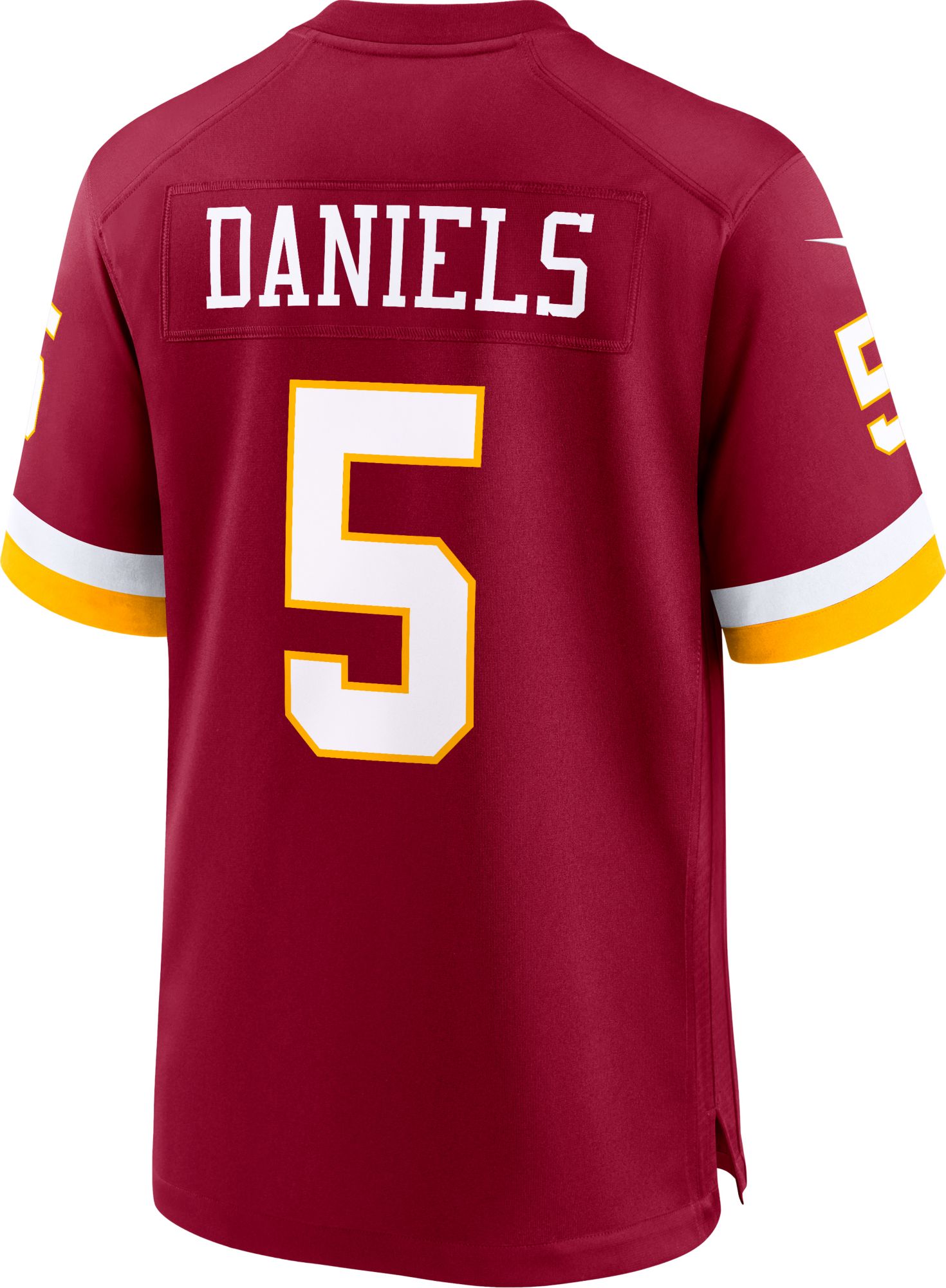 Nike Men's Washington Commanders Team Red Jayden Daniels #5 Home Game Jersey product image