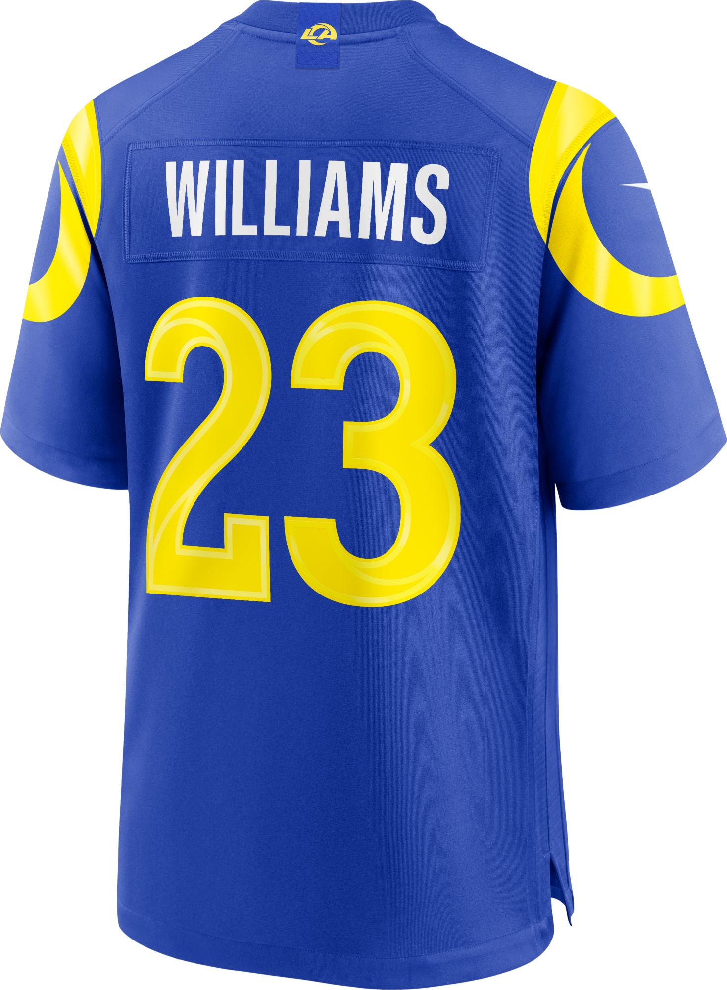 Nike Men's Los Angeles Rams Hyper Royal Kyren Williams #23 Home Game Jersey product image