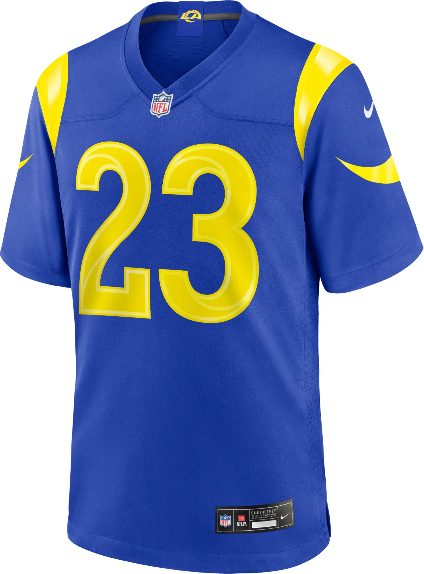 Nike Men's Los Angeles Rams Hyper Royal Kyren Williams #23 Home Game Jersey product image