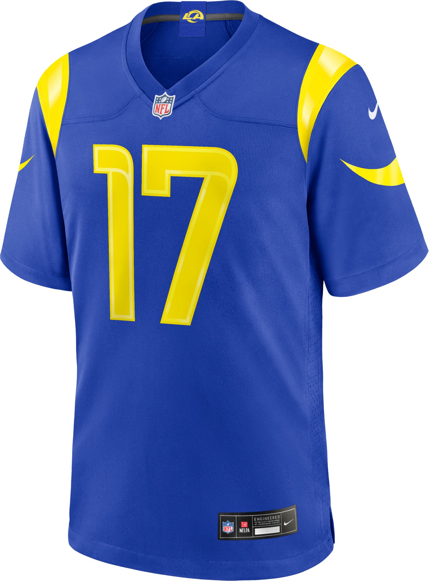 Nike Men's Los Angeles Rams Hyper Royal Davante Adams #17 Home Game Jersey product image
