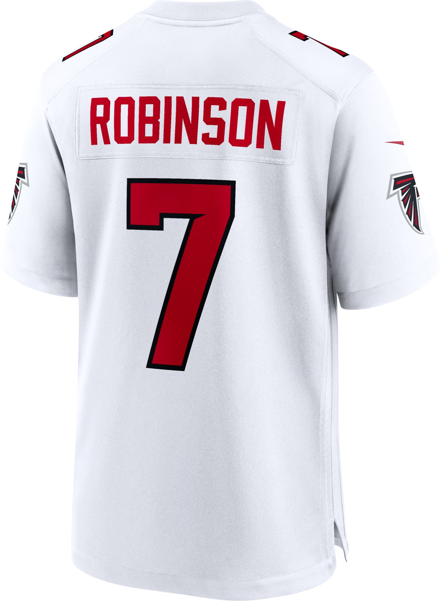 Nike Men's Atlanta Falcons White Bijan Robinson #7 Home Game Jersey product image