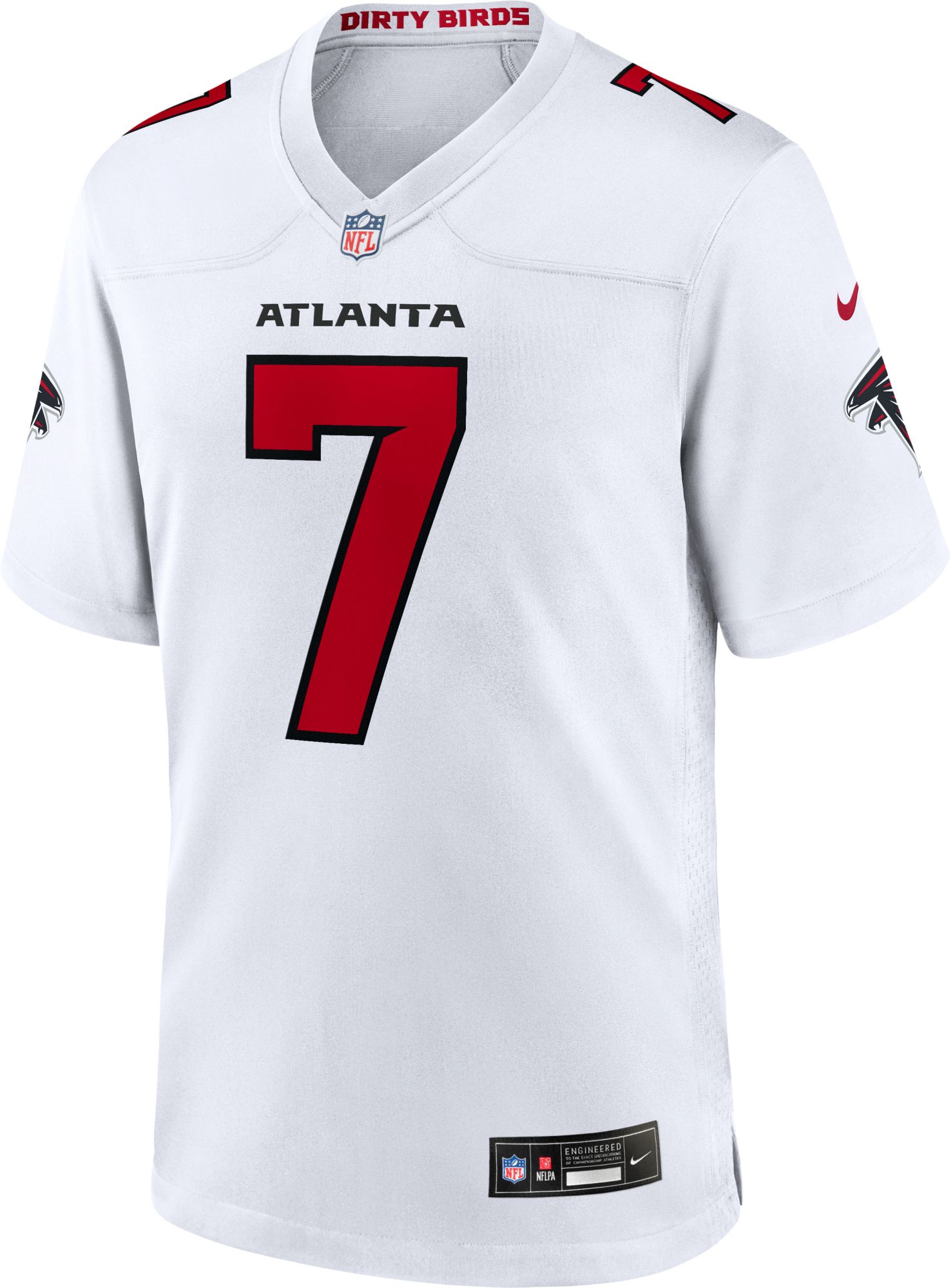 Nike Men's Atlanta Falcons White Bijan Robinson #7 Home Game Jersey product image