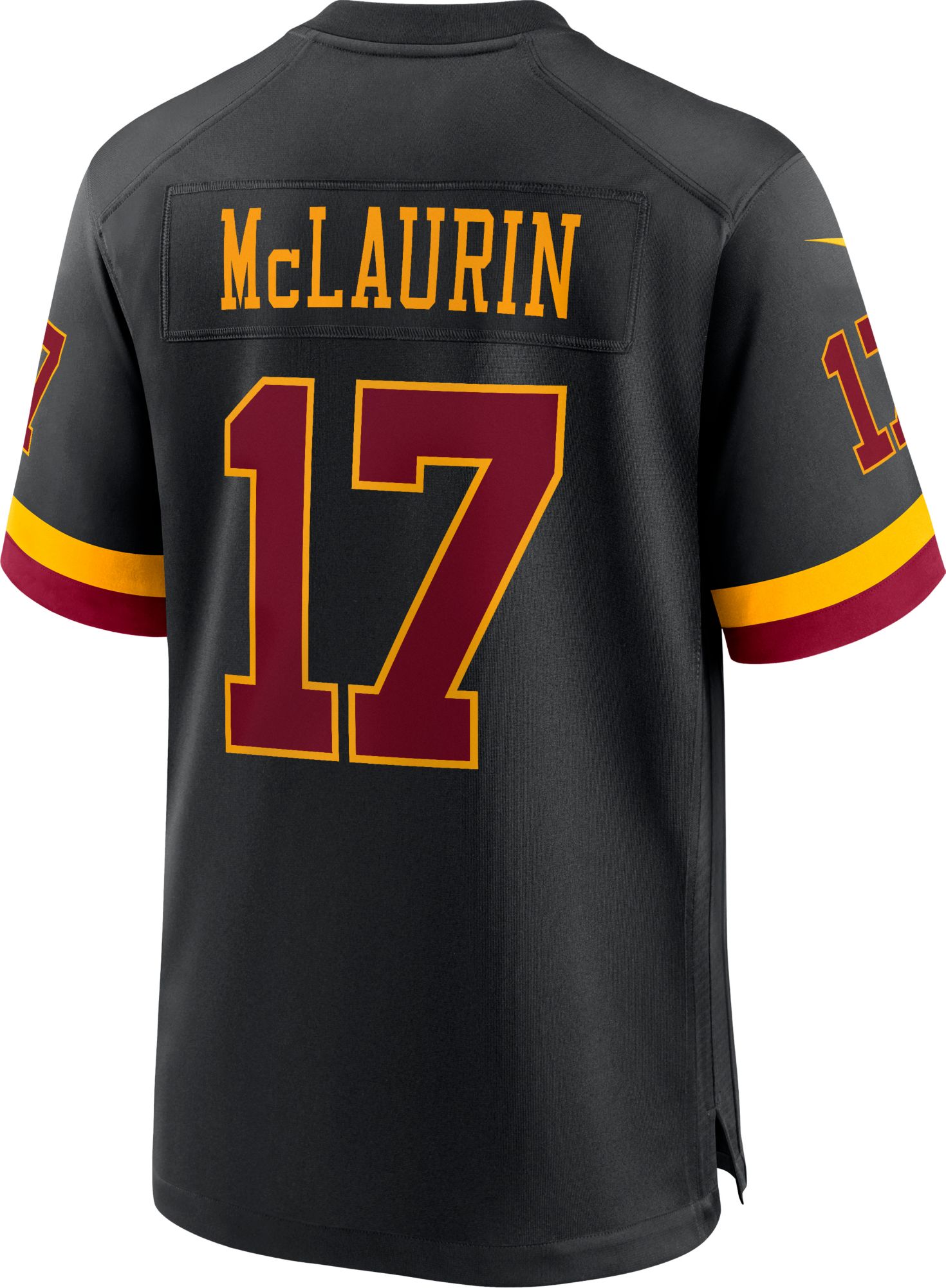 Nike Men's Washington Commanders Terry McLaurin #17 Black Alternate Game Jersey product image