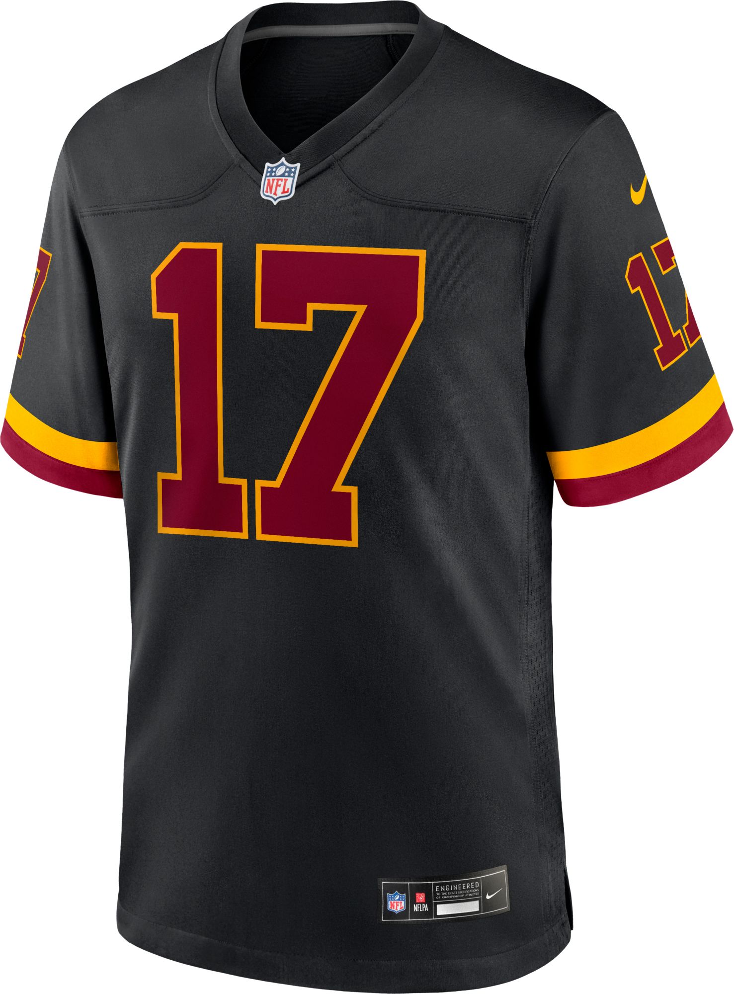 Nike Men's Washington Commanders Terry McLaurin #17 Black Alternate Game Jersey product image