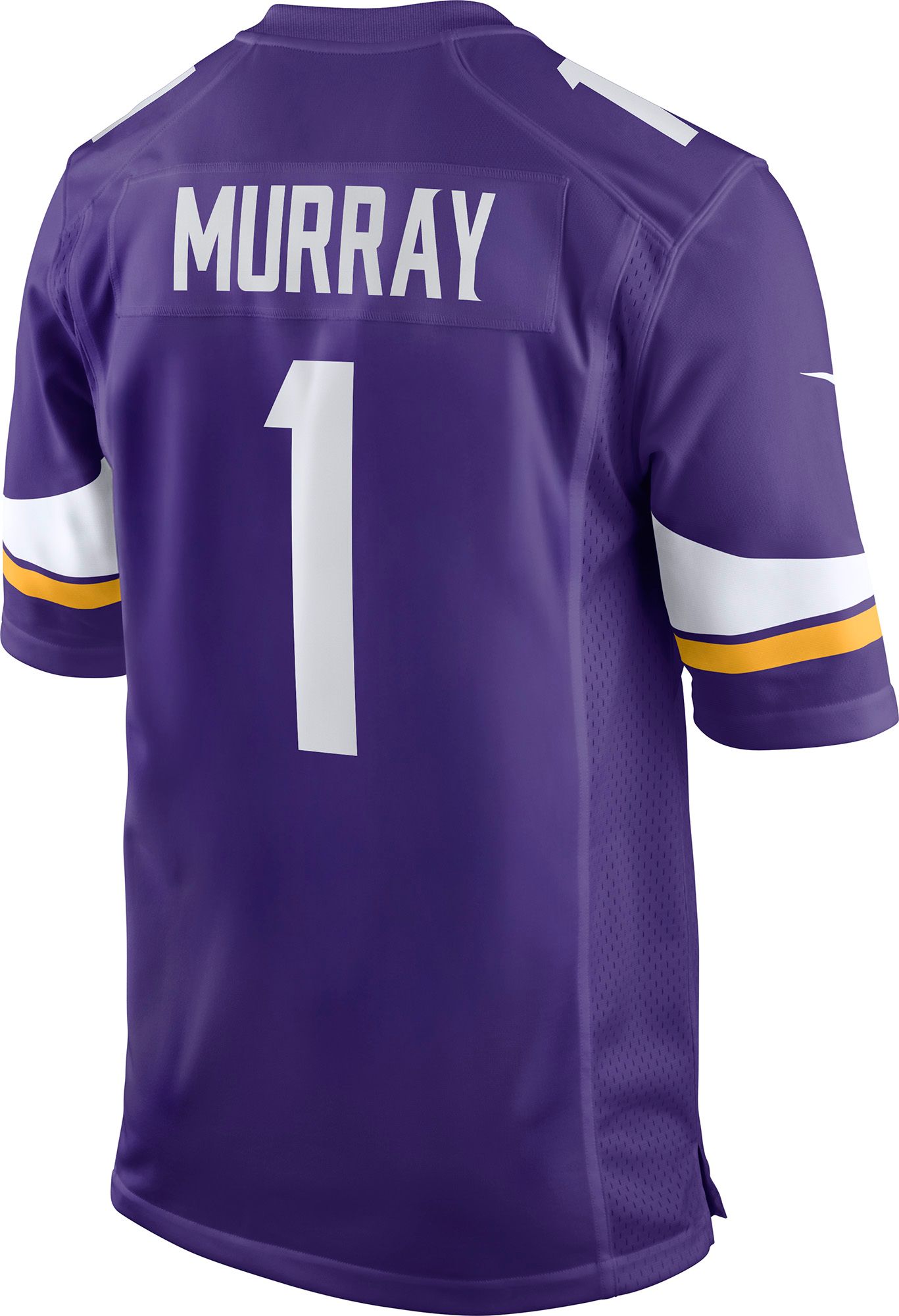 NFL Men's Minnesota Vikings Purple Kyler Murray #1  Home Game Jersey product image