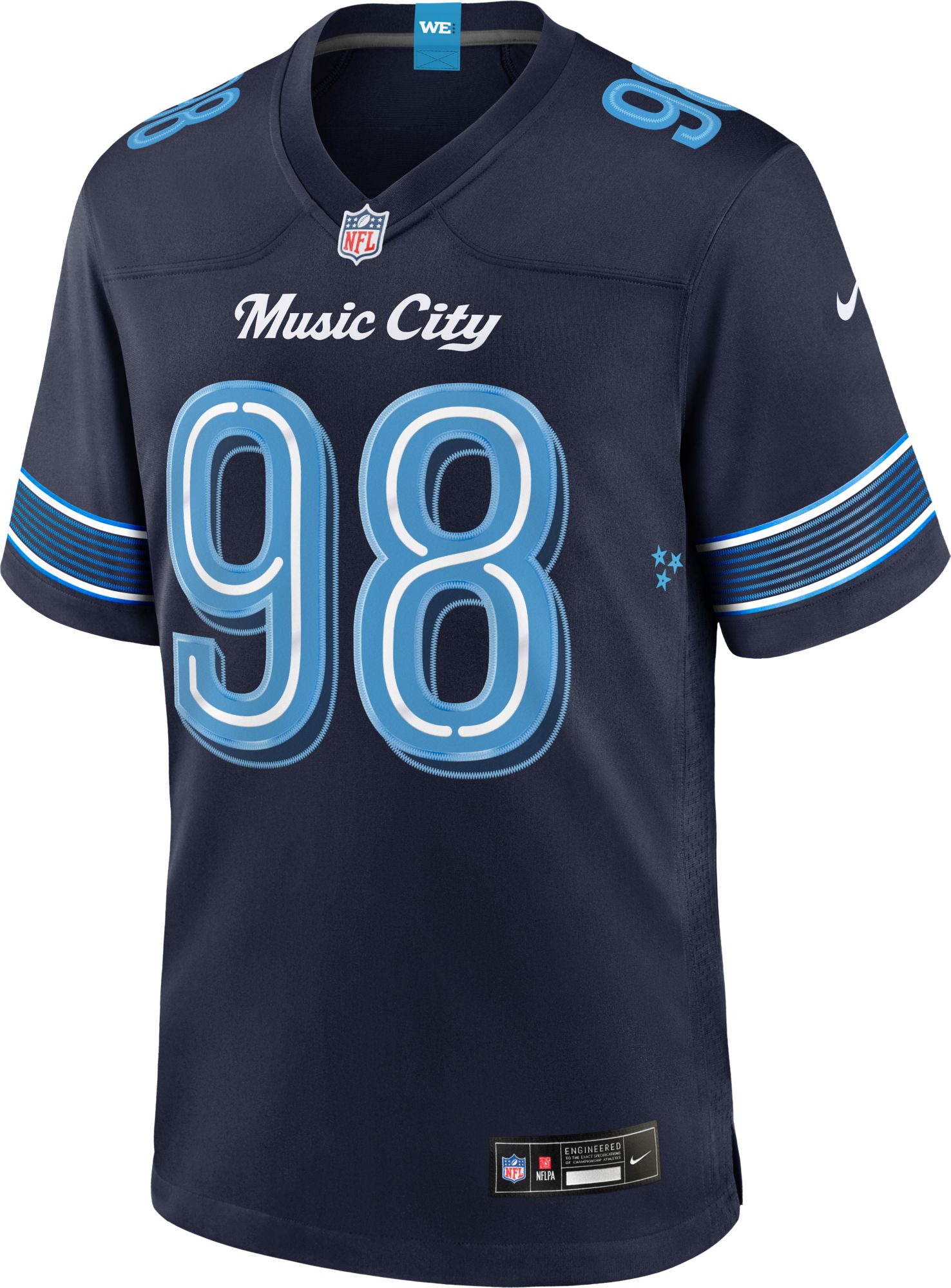Nike Men's Tennessee Titans Jeffrey Simmons NFL Rivalries Game
