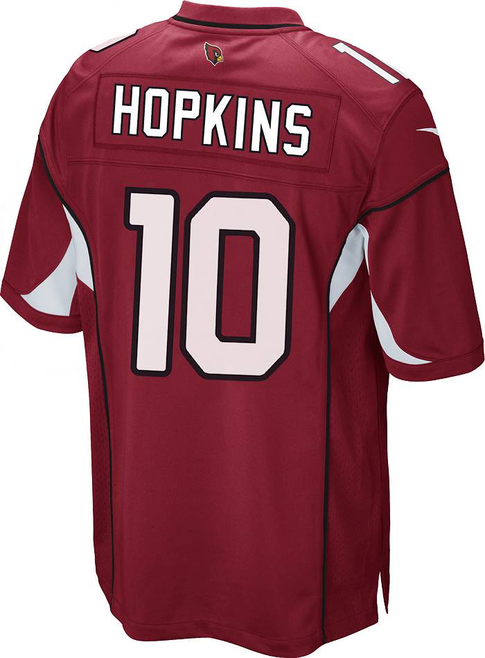 Red Nike NFL Arizona Cardinals Hopkins #10 Jersey Junior