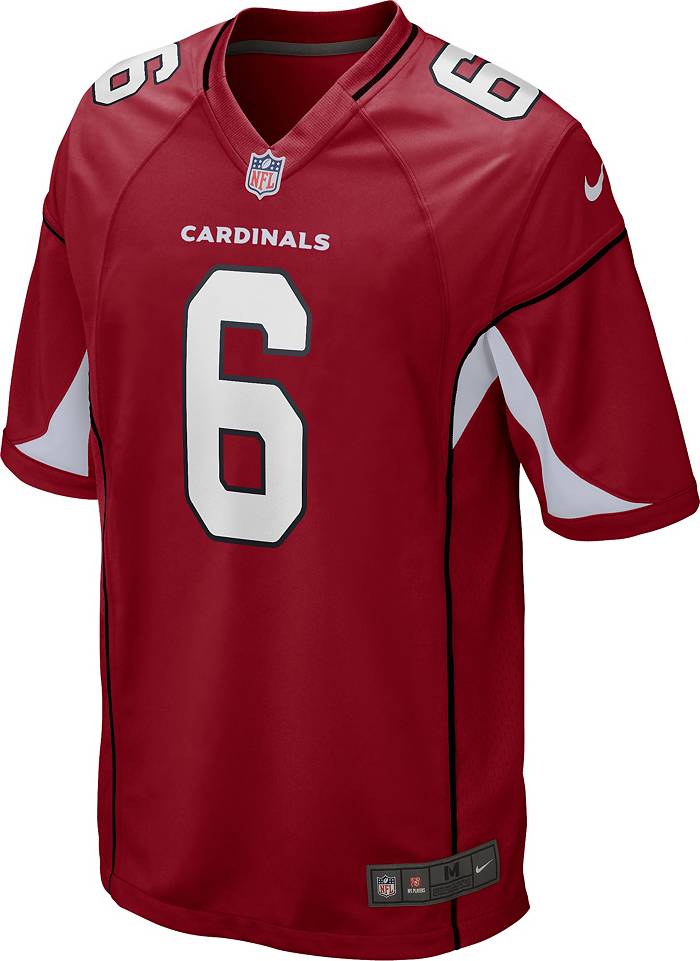 Nike Men's Arizona Cardinals James Conner #6 Red Game Jersey