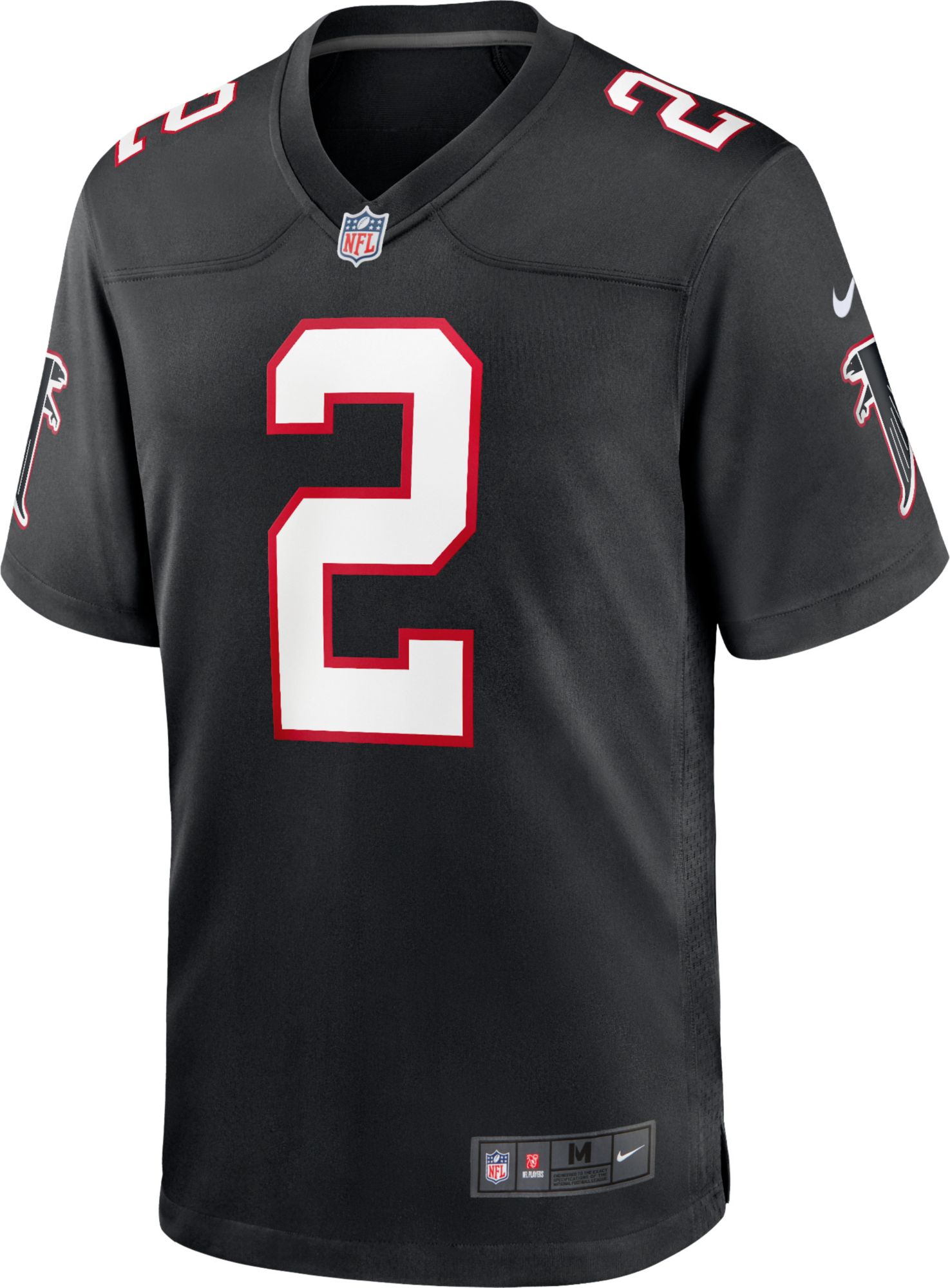 Nike Men's Atlanta Falcons Matt Ryan #2 Black Game Jersey product image