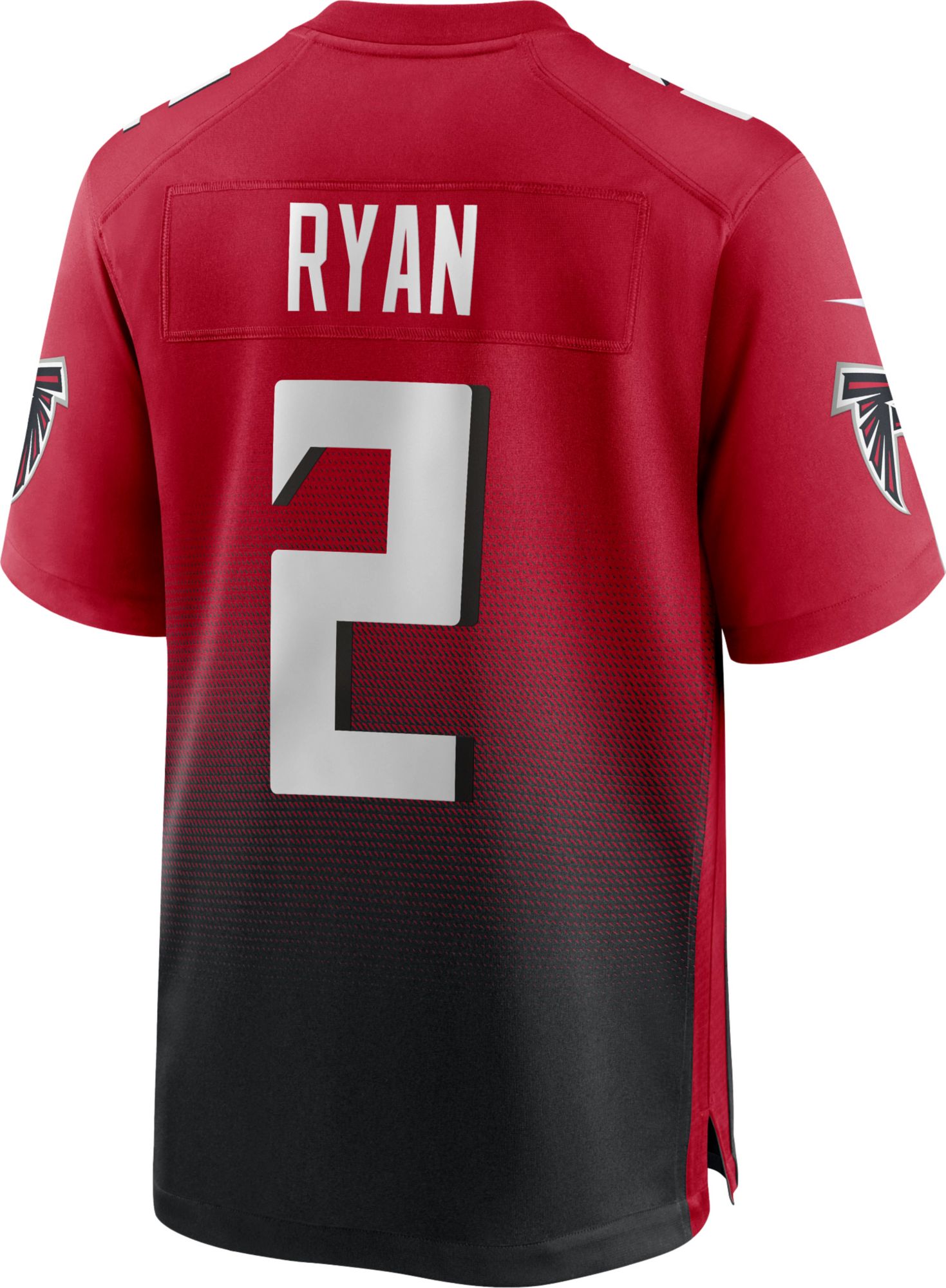 Nike Men's Atlanta Falcons Matt Ryan #2 Red/Black Game Jersey product image