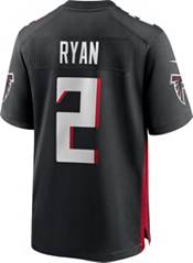 Nike Men's Atlanta Falcons Matt Ryan #2 Black Game Jersey product image