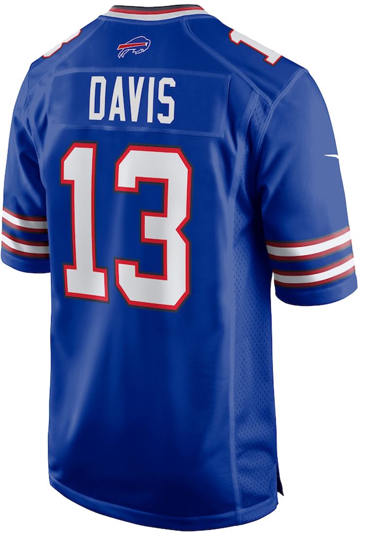 Nike Men's Buffalo Bills Gabriel Davis #13 Royal Game Jersey