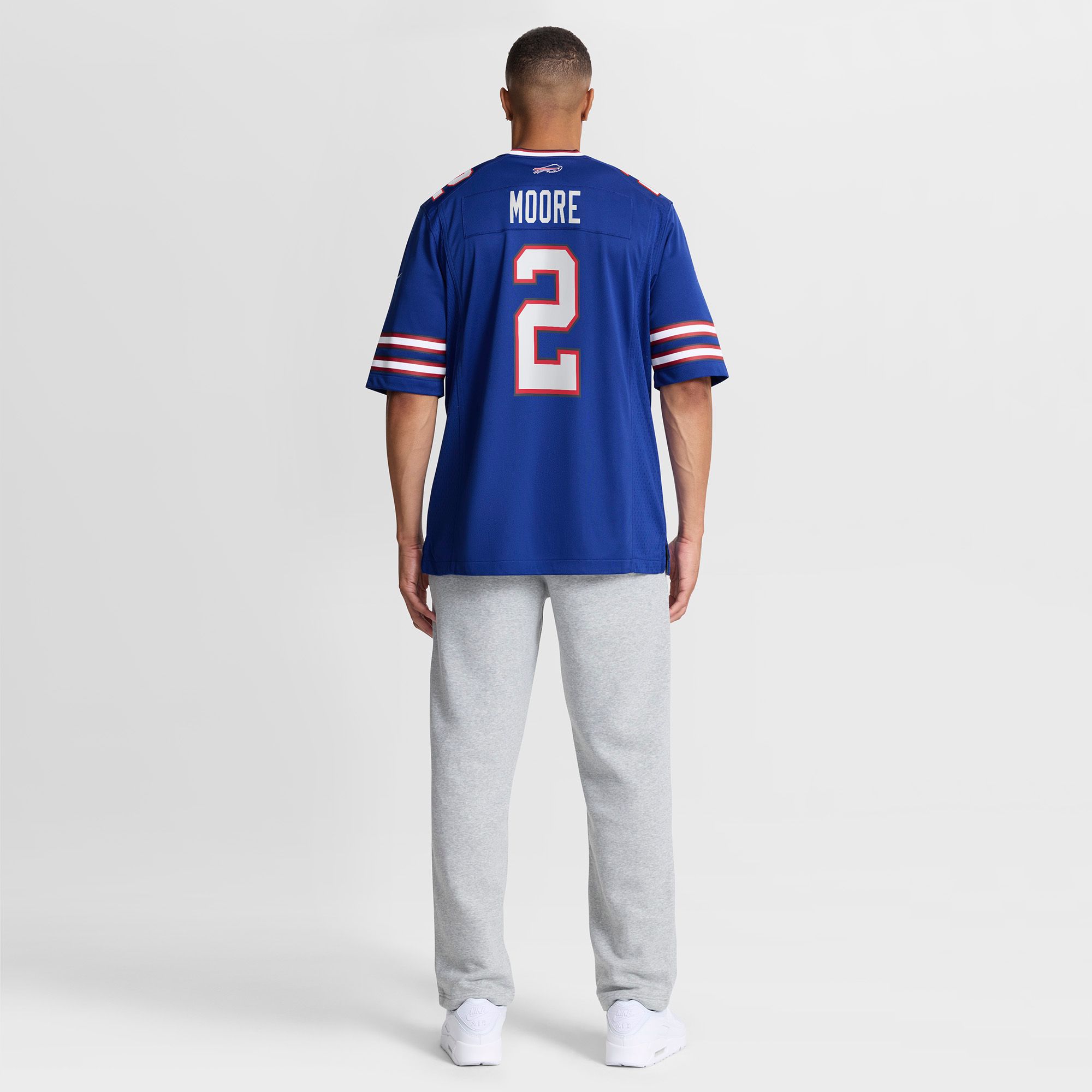 NFL Men's Buffalo Bills Royal DJ Moore #2 Home Game Jersey product image