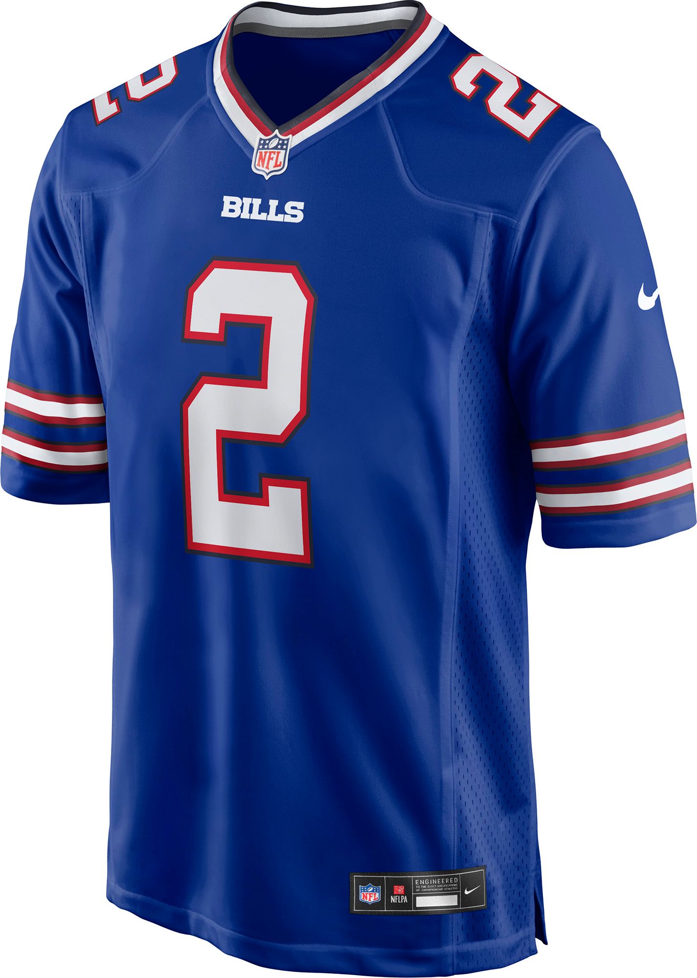NFL Men's Buffalo Bills Royal DJ Moore #2 Home Game Jersey product image
