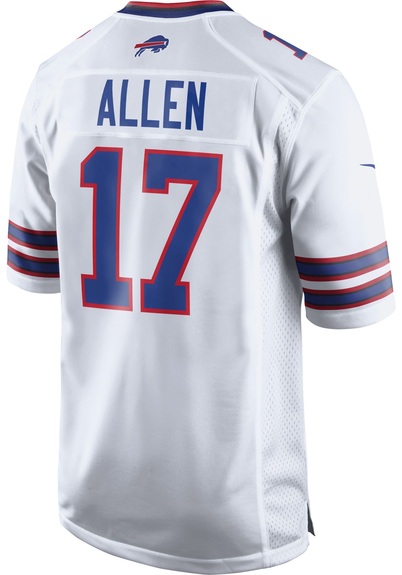 Nike Men s Buffalo Bills Josh Allen 17 White Game Jersey Dick s Sporting Goods