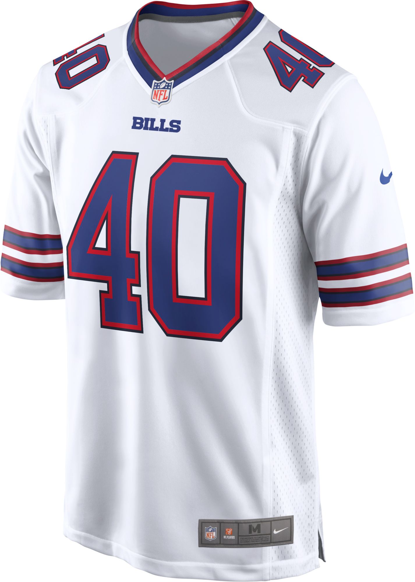 Nike Men's Buffalo Bills Von Miller #40 White Game Jersey