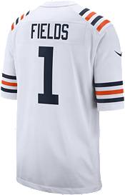 Nike Men's Chicago Bears Justin Fields #1 Alternate White Game Jersey product image