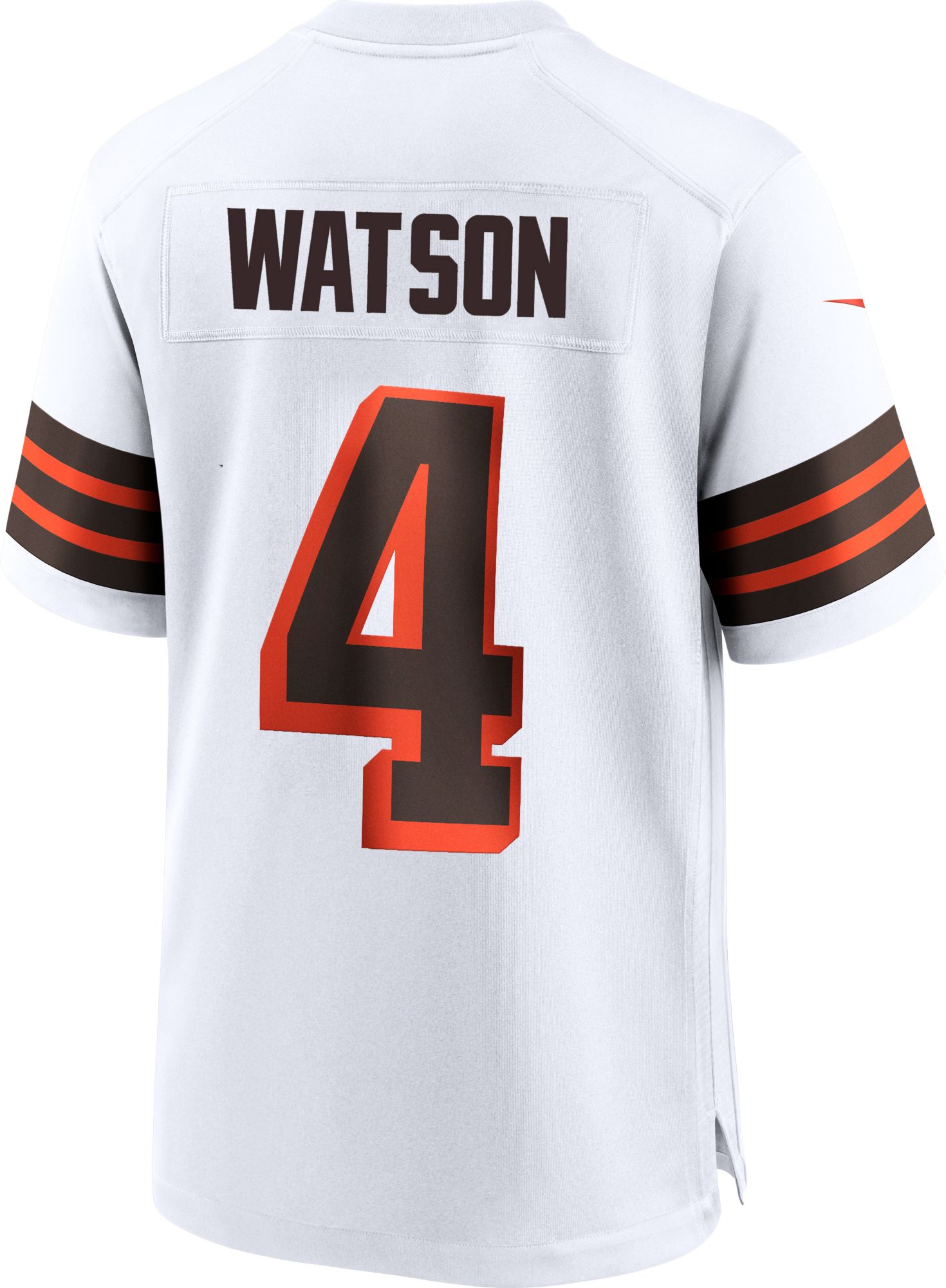 Nike Men's Cleveland Browns Deshaun Watson #4 Alternate White Game Jersey product image