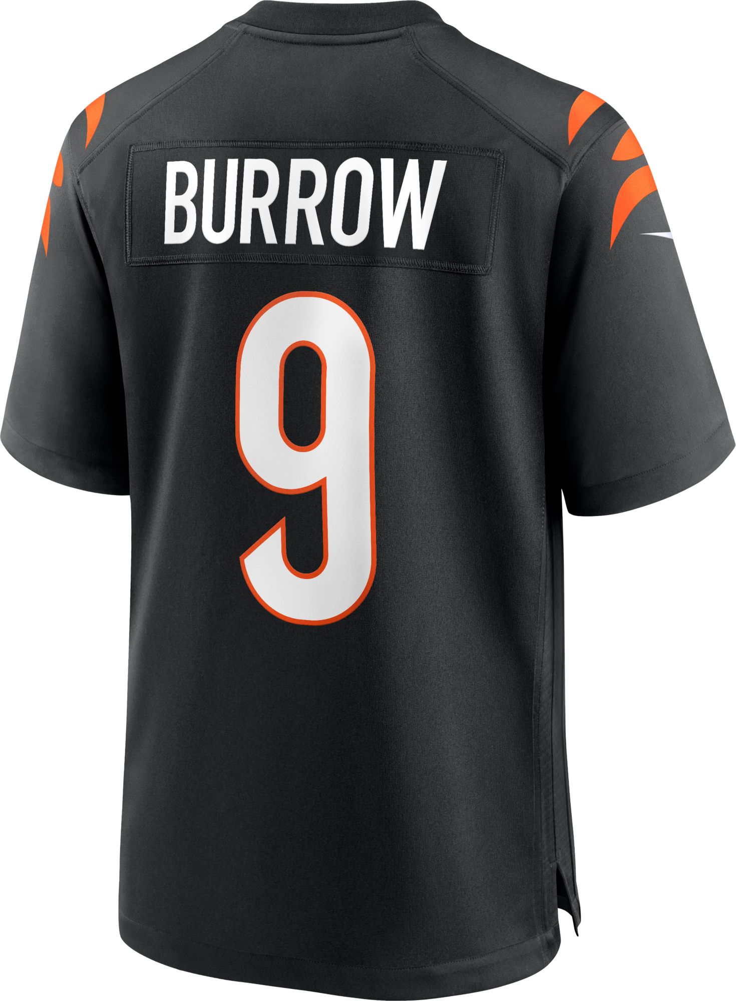 Nike Men's Cincinnati Bengals Joe Burrow #9 Black Game Jersey product image