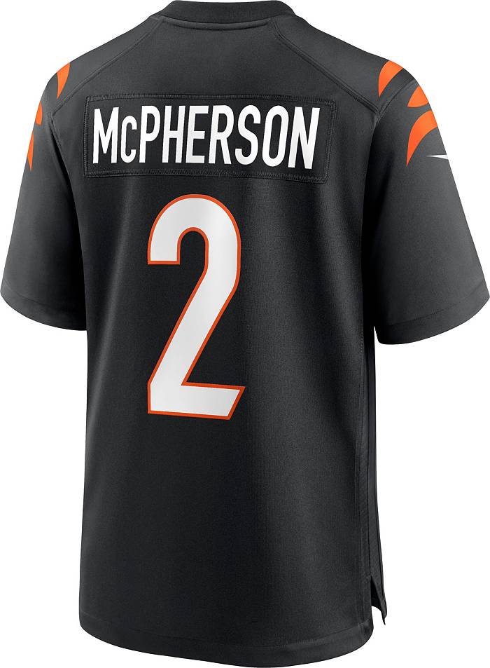 Nike Men's Cincinnati Bengals Evan McPherson #2 Reflective Black Limited  Jersey