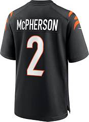Nike Men's Cincinnati Bengals Evan McPherson #2 Reflective Black Limited Jersey product image
