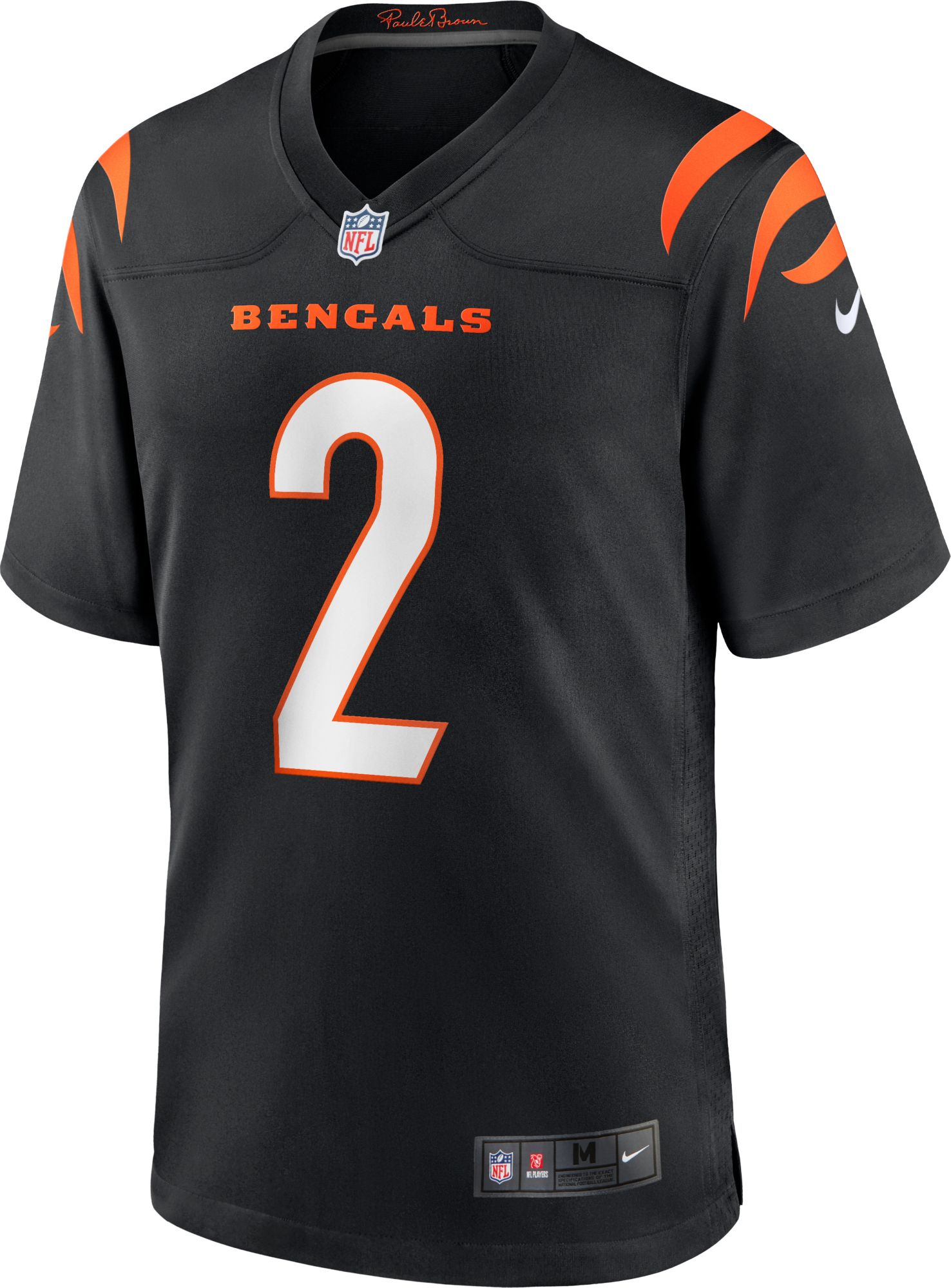 Nike Men's Cincinnati Bengals Evan McPherson #2 Reflective Black Limited Jersey