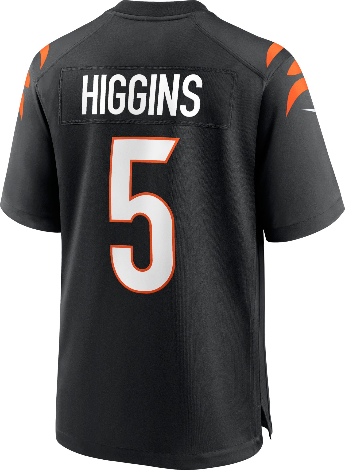 Nike Men's Cincinnati Bengals Tee Higgins #5 Black Game Jersey product image