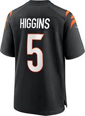 Cincinnati Bengals Tee Higgins #5 Nike Official NFL Player Game