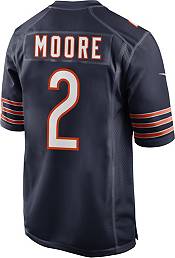 Nike Men's Chicago Bears D.J. Moore #2 Navy Game Jersey product image