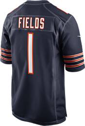 Nike Men's Chicago Bears Justin Fields #1 Navy Game Jersey product image