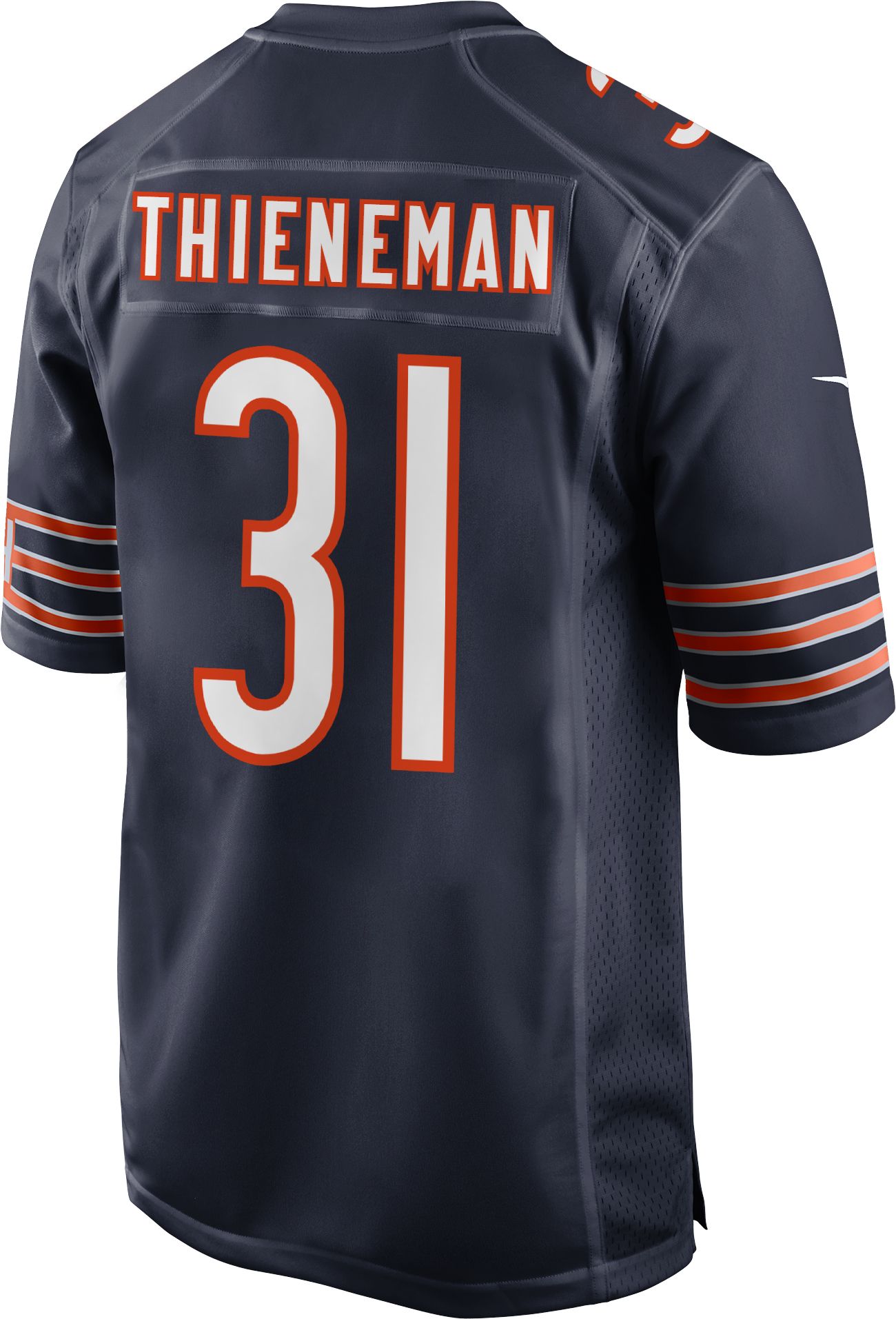 Nike Men's Chicago Bears Dillon Thieneman #31 Navy Home Game Jersey product image