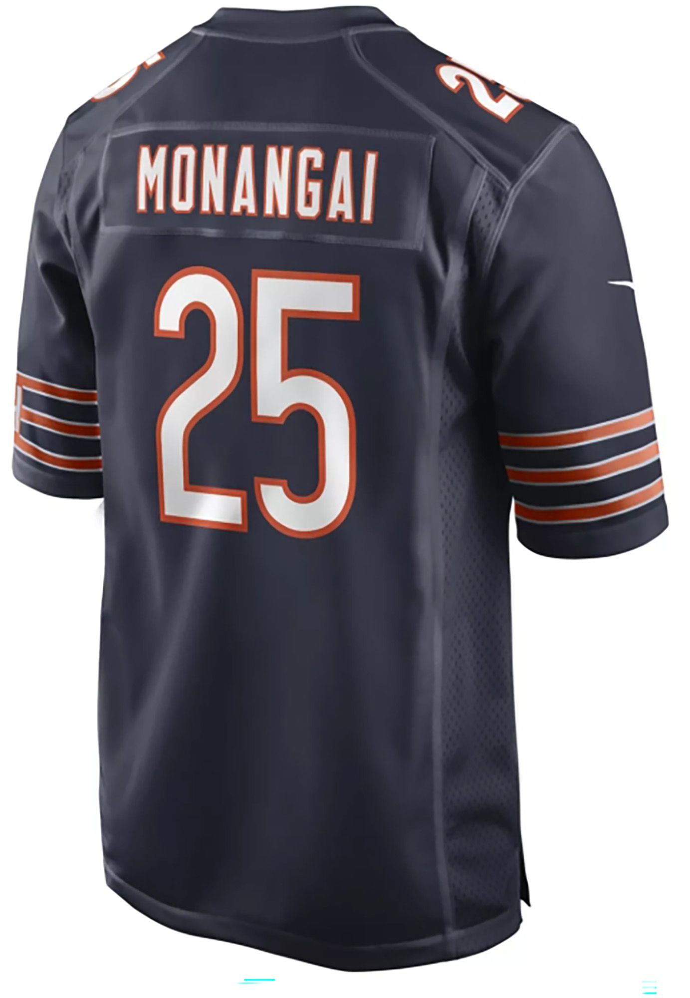 Nike Men's Chicago Bears Kyle Monangai #25 Navy Home Game Jersey product image