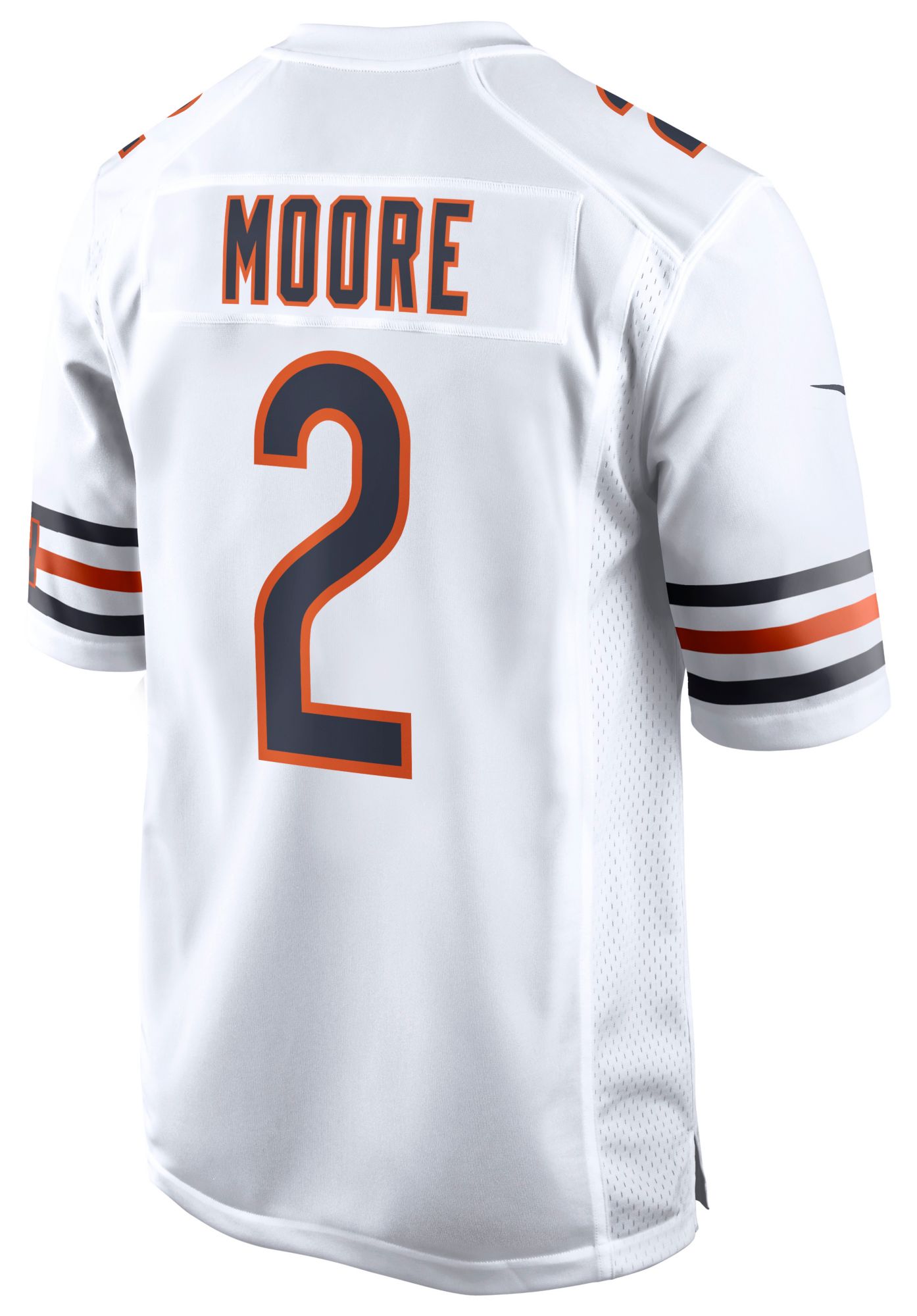 Nike Men's Chicago Bears D.J. Moore #2 White Game Jersey product image