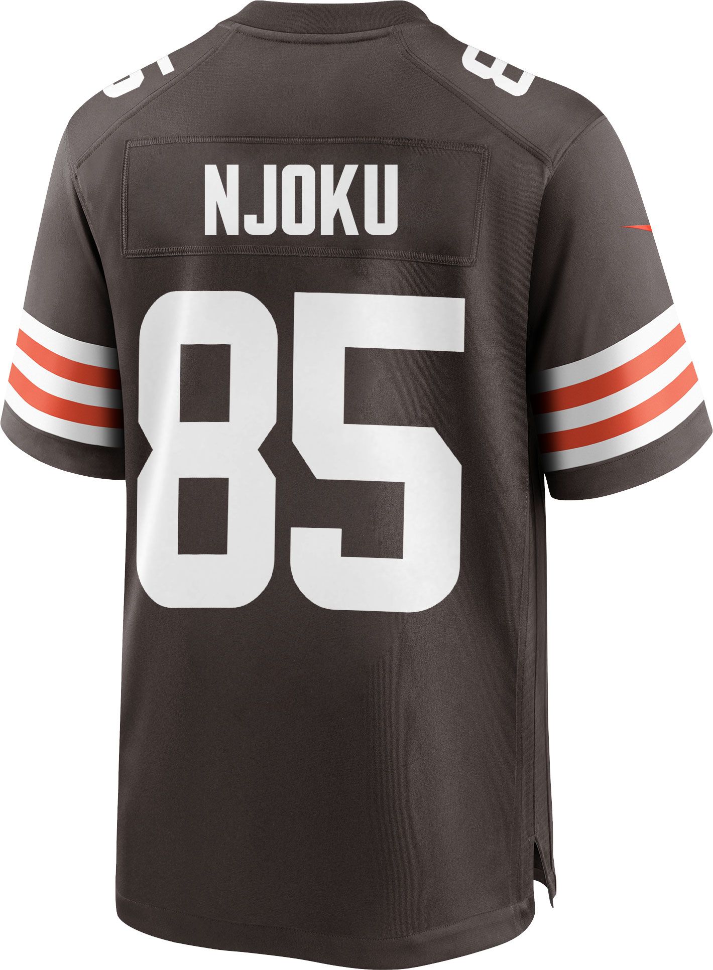 Nike Cleveland Browns No85 David Njoku Olive/USA Flag Men's Stitched NFL Limited 2017 Salute To Service Jersey