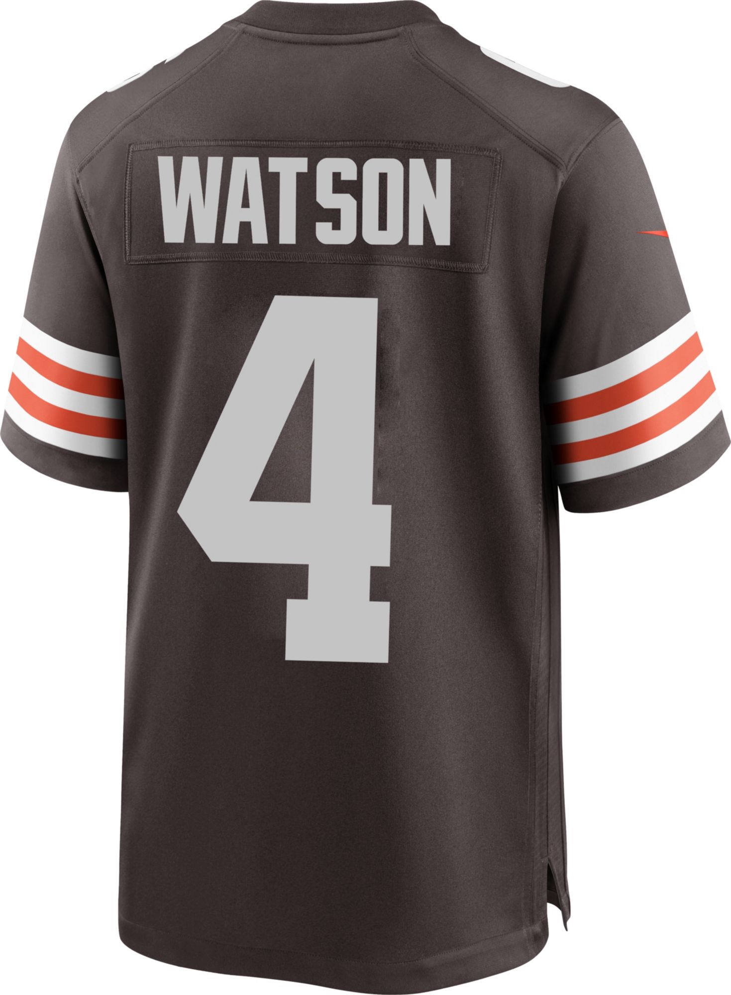 Nike Men's Cleveland Browns Deshaun Watson #4 Brown Game Jersey