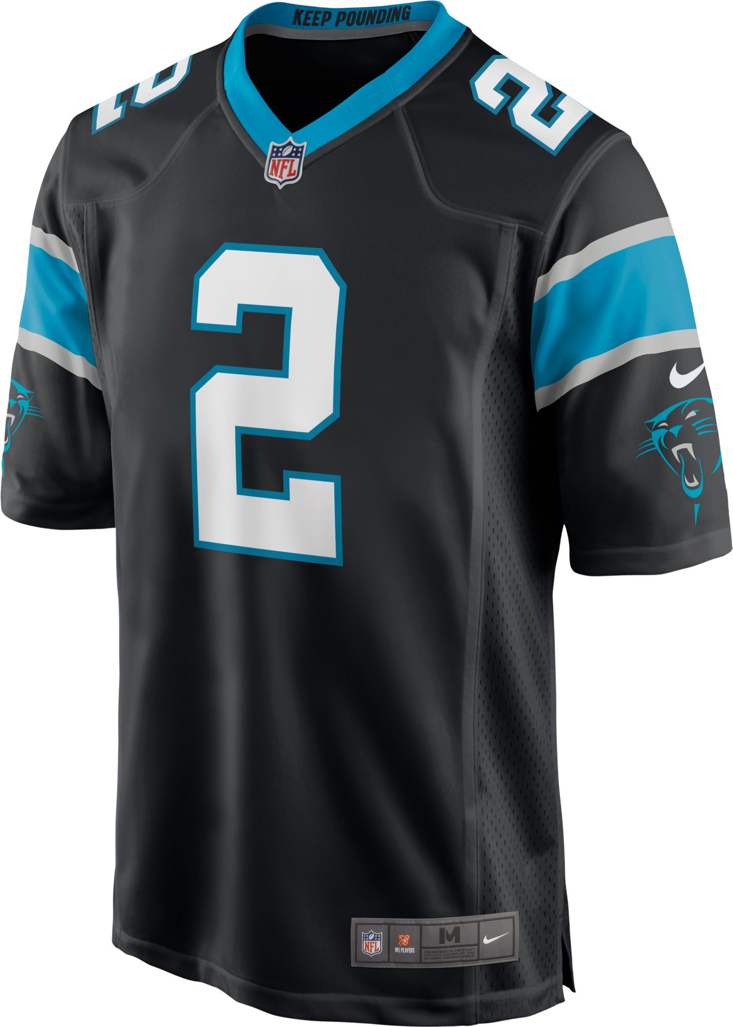 Nike Men's Carolina Panthers D.J. Moore #2 Alternate Game Jersey product image
