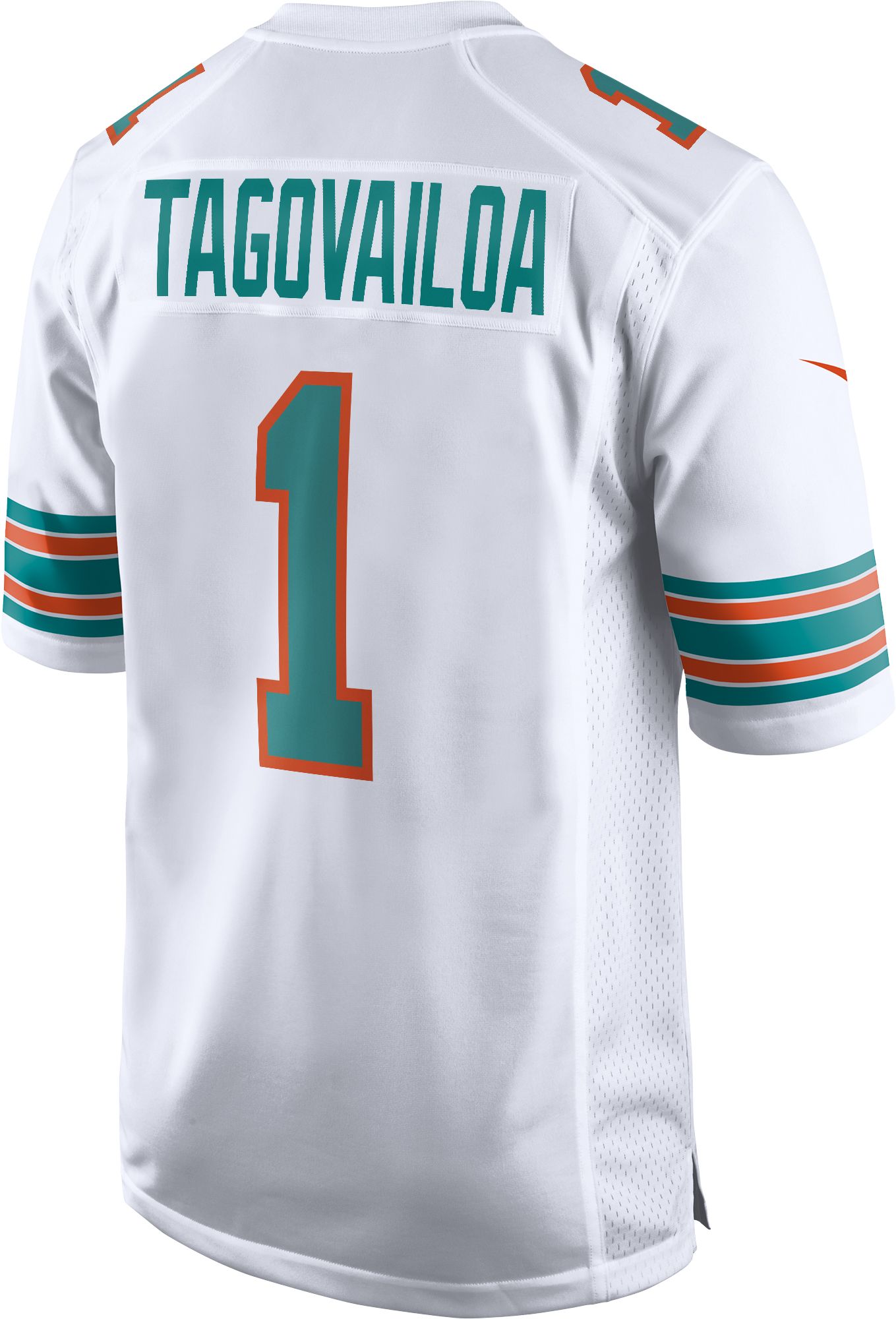 Nike Men's Miami Dolphins Tua Tagovailoa #1 White Game Jersey product image