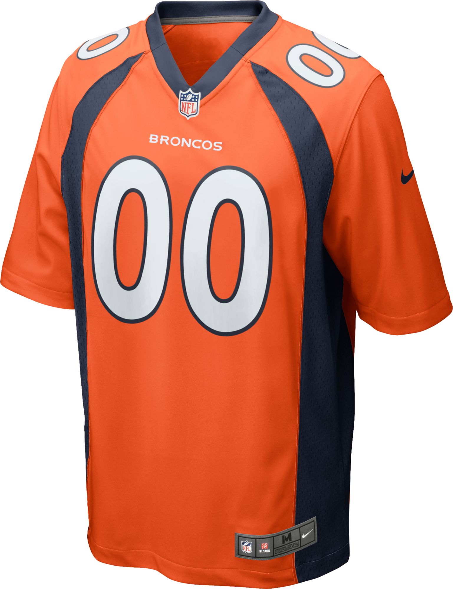 Nike Men's Denver Broncos Justin Simmons #31 Orange Game Jersey